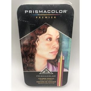 PRISMACOLOR Premier Colored Pencils 36 Count Brilliant Colors NEW and Sealed